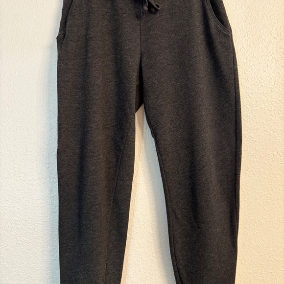 VS Pink Bling rainbow logo back dark gray jogger sweatpants XS - Picture 3 of 6